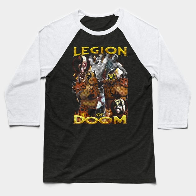 Doom Legion Baseball T-Shirt by alesyacaitlin